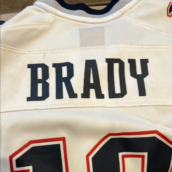 Nike Tom Brady #12 Kids Patriots Jersey size boys small (8) - Picture 11 of 11